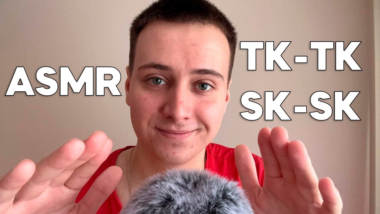 ASMR Fast & Slow Tk-Tk, Sk-Sk (Mouth Sounds, Hand Sounds, Tongue Clicking)