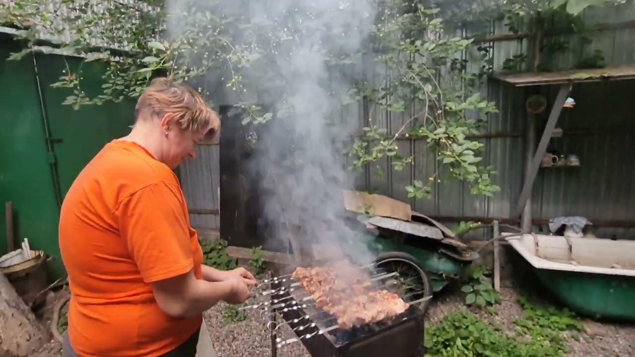 АЛМА-АТА! 1 июня День защиты Детей! Жарим шашлык. И пёсики с нами!   1 06 2025