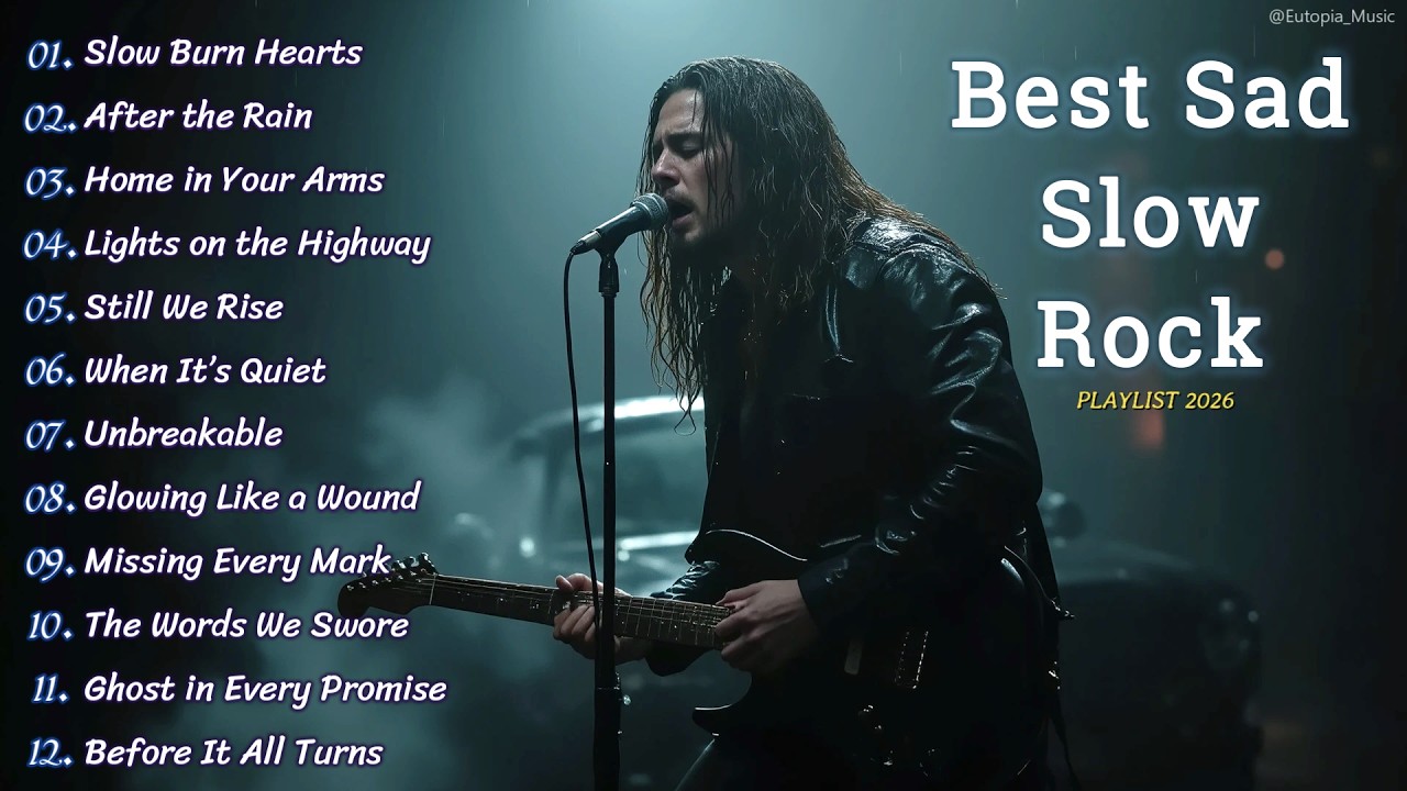 BEST EMOTIONAL SLOW ROCK PLAYLIST 2026 💔🔥 | Slow Burn Hearts