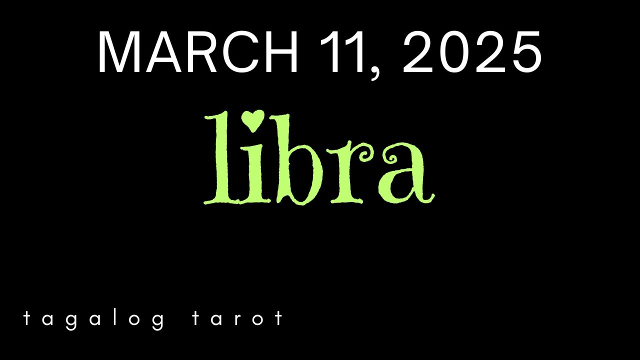 DAILY GABAY TAROT READING ♎️LIBRA MARCH 11, 2025