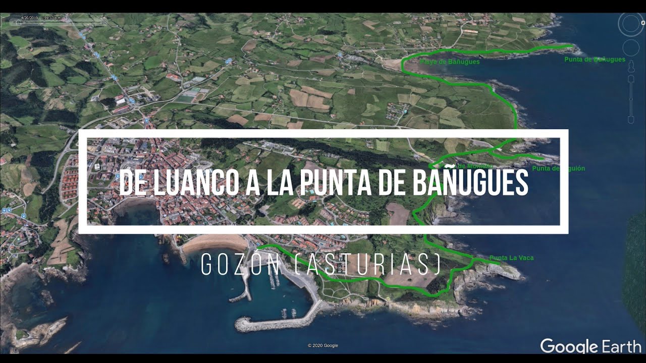 Rutas y sendas de Asturias: Senda Costera. De Luanco a la Punta de Bañugues. Gozón (Asturias)