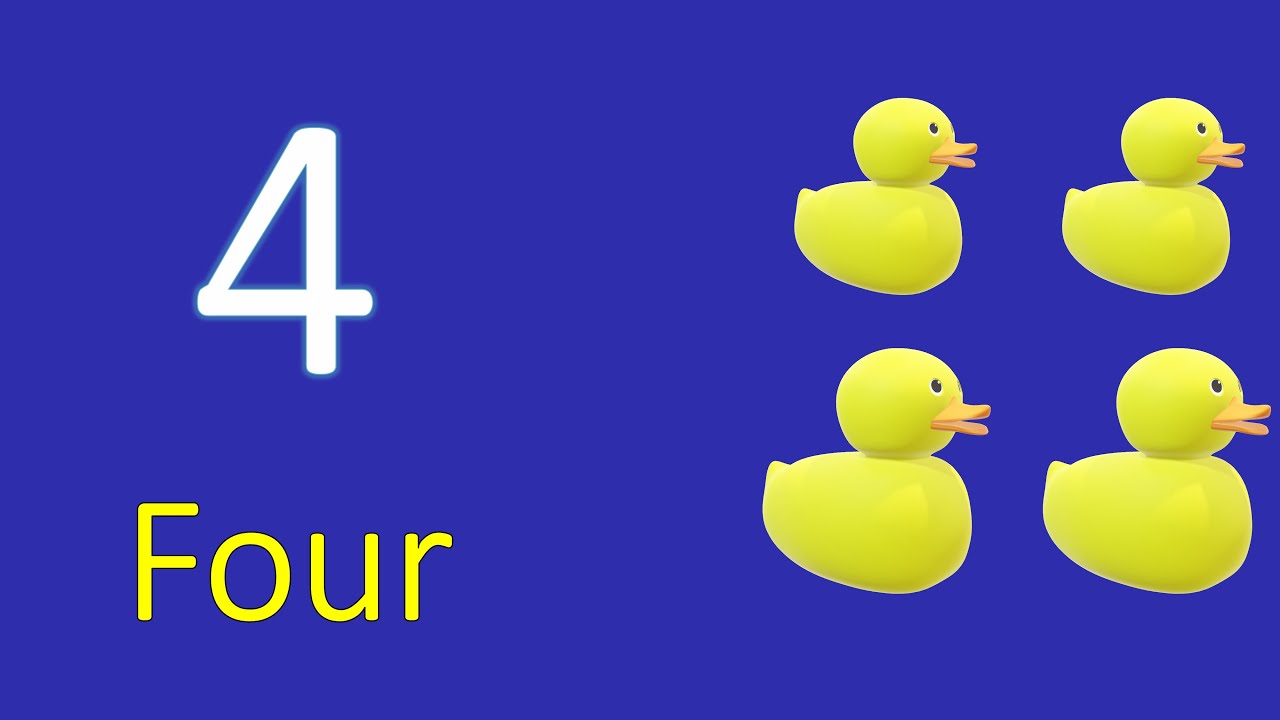 Numbers in English 1-10 | تعلم الارقام بالانجليزية من 1 الى 10