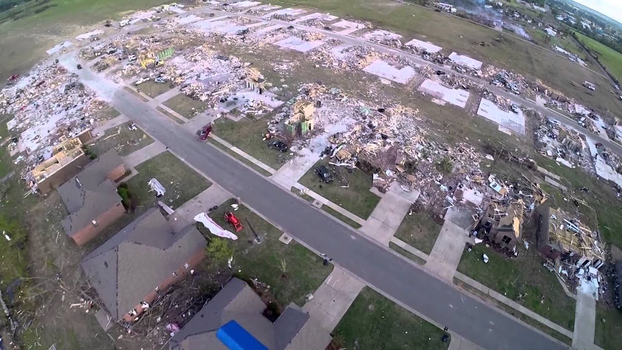 Vilonia Arkansas Parkwood Meadows Subdivision Tornado Destruction
