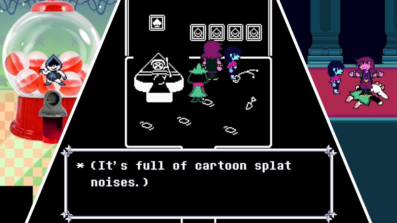 DELTARUNE - splat.wav Sound Showcase (Chapters 1-4)