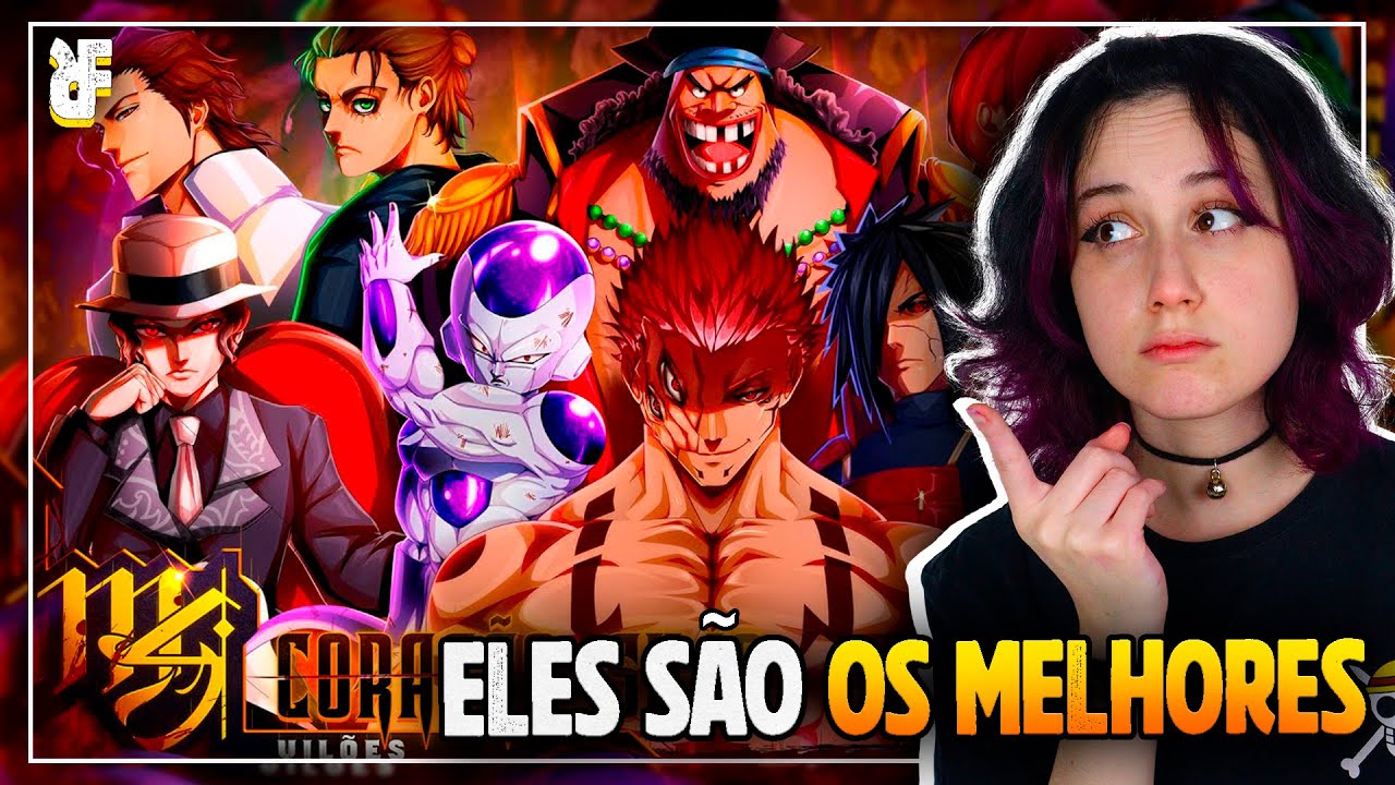 S&Oacute; TEM CARA INSANO!!! REAGINDO a Vil&otilde;es (Animes) - Cora&ccedil;&atilde;o Sujo | M4rkim | FERU REACT