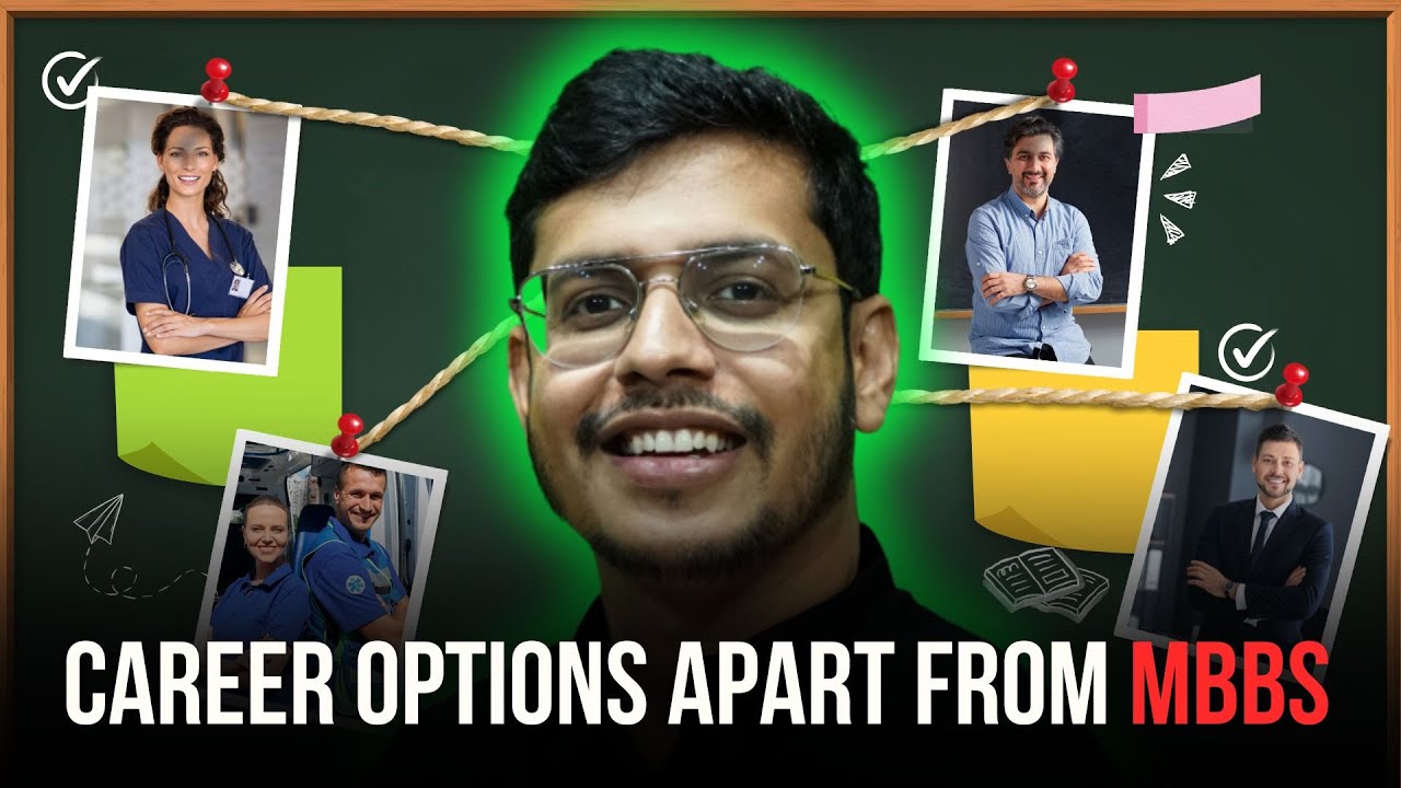 Career Options Apart From MBBS For PCB Students For NEET 2025 | NEET 2025 Career Counselling