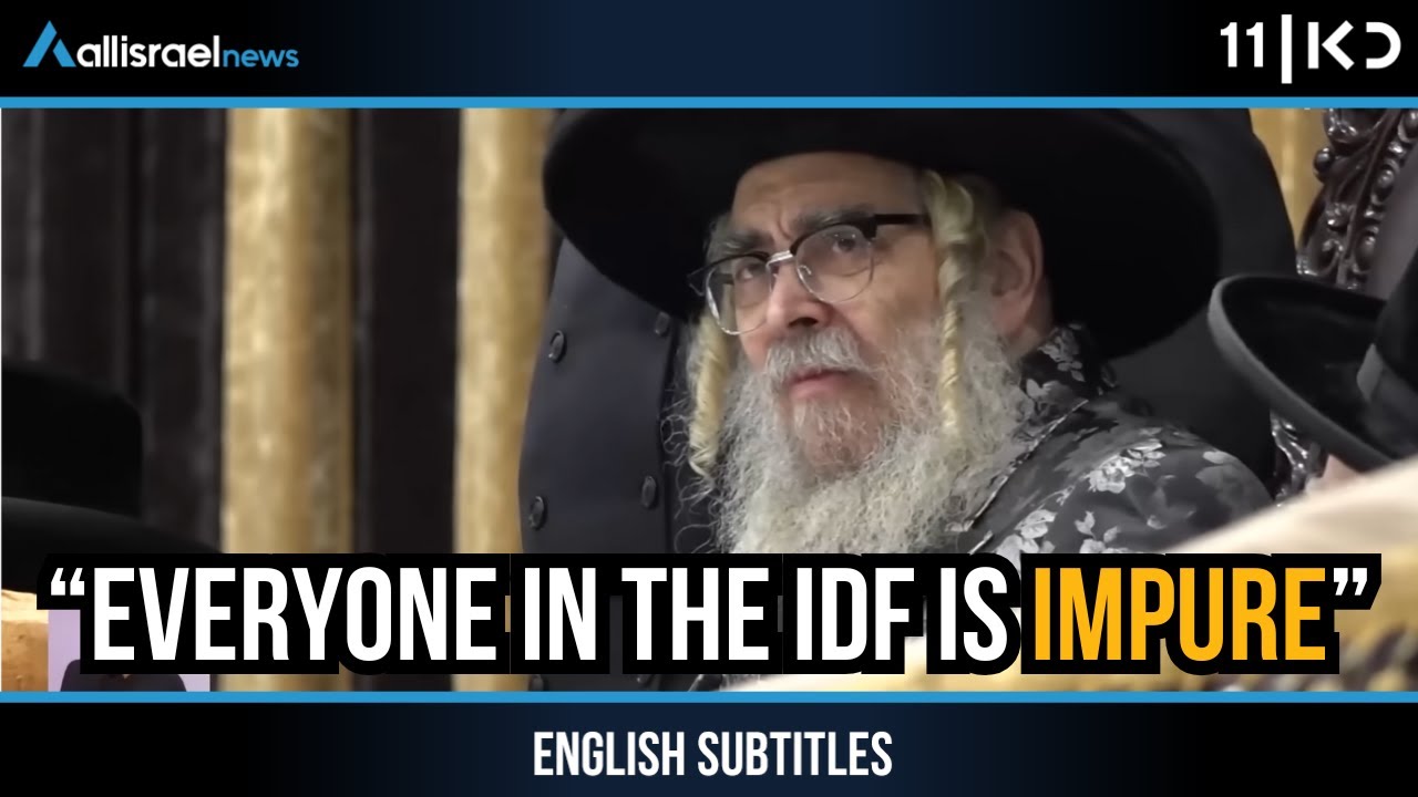 Inside the Rare Satmar Rebbe Visit in Israel: Harsh Words Against the Army & the State