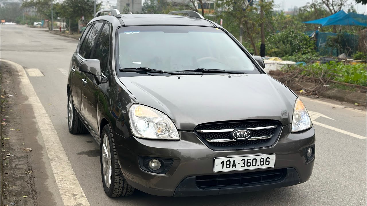 185tr KIA CARENS 2012 AT XE GIA ĐÌNH đẹp hồ sơ cầm tay alo 0346871990