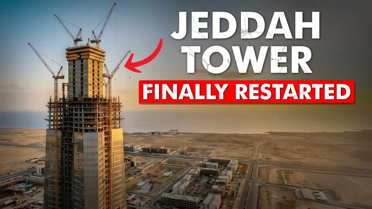 Jeddah Tower FINALLY Restarted! | World’s Tallest 1 KM Tower Update