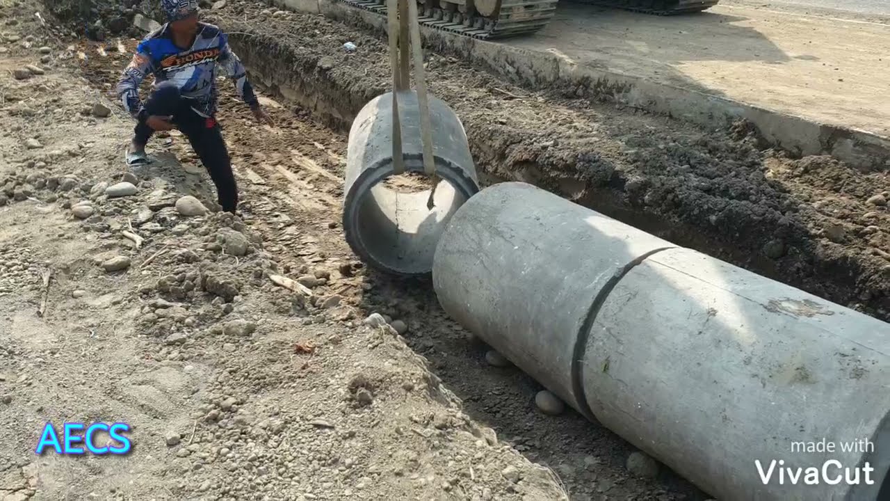 Pipe Culvert Installation