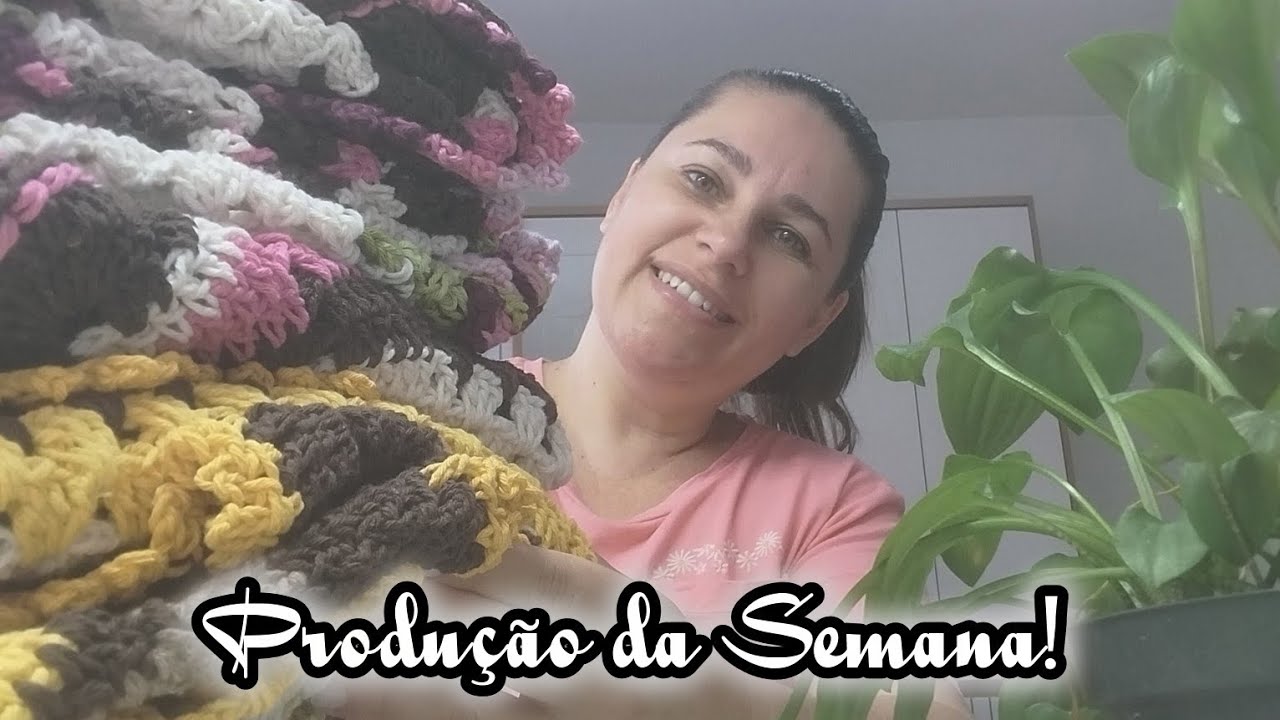Produção da Semana com croche ! 