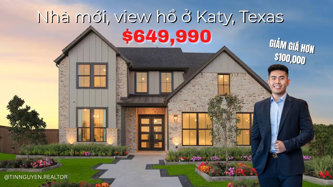 NHÀ MỚI KHU KATY – VIEW HỒ, GIẢM GIÁ ĐẸP