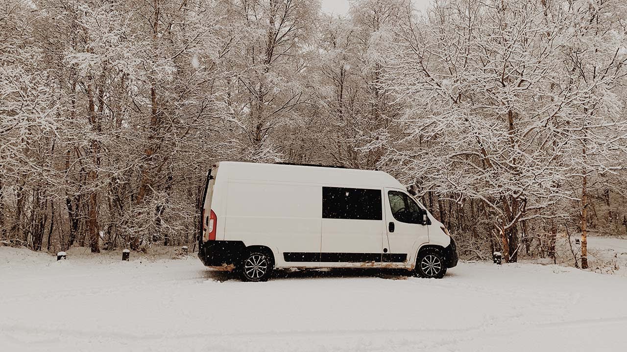 WINTER VAN LIFE IN SCOTLAND | VAN LIFE UK