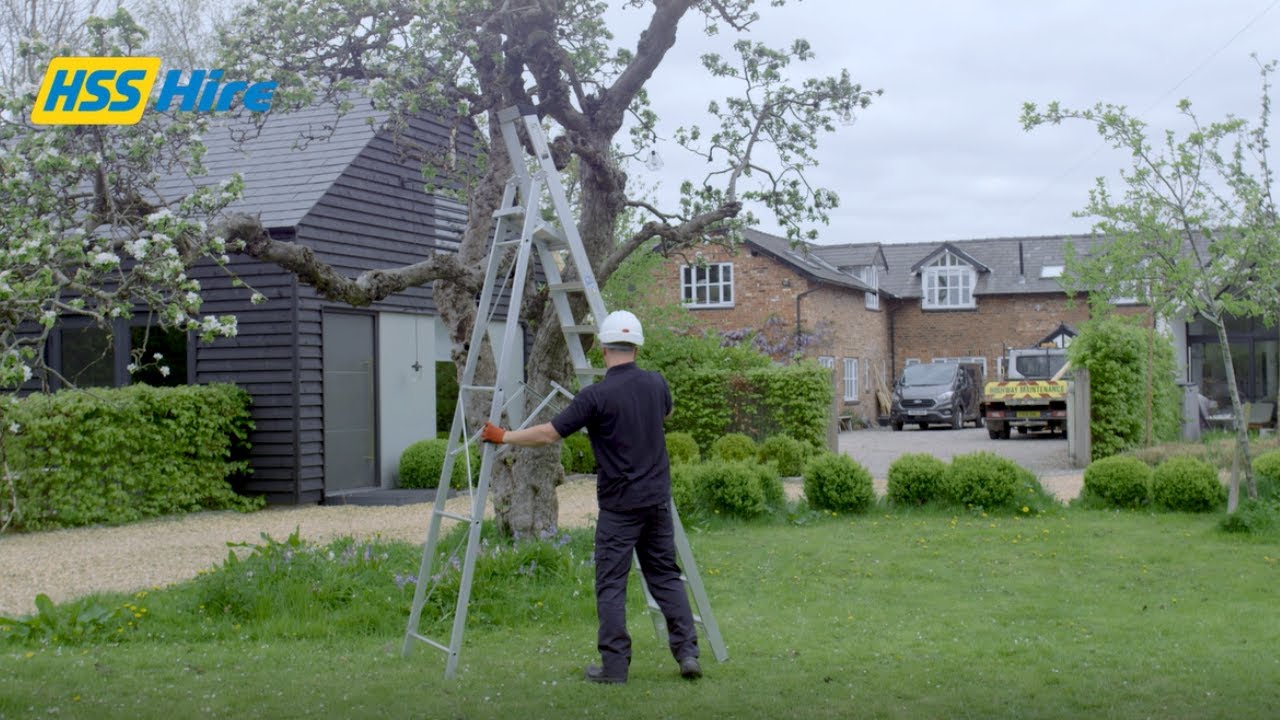 How to use a Platform Step Ladder