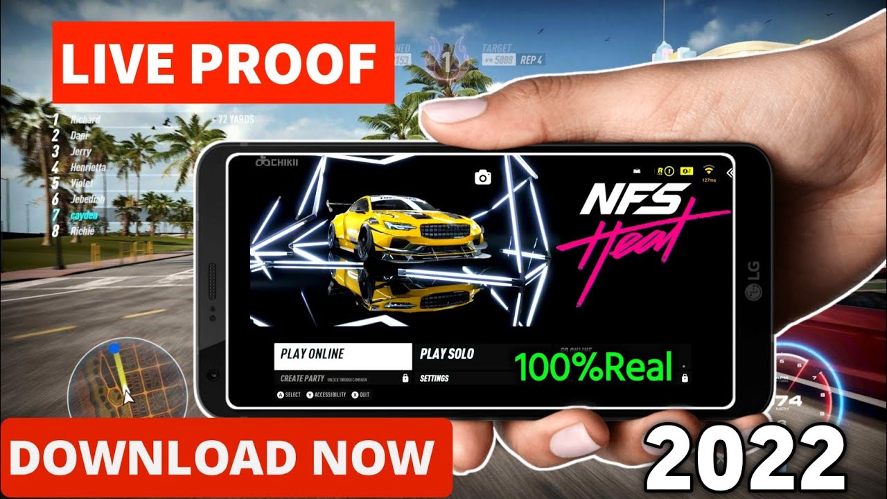 Download NEED FOR SPEED HEAT For Android| Need For Speed Heat For Android