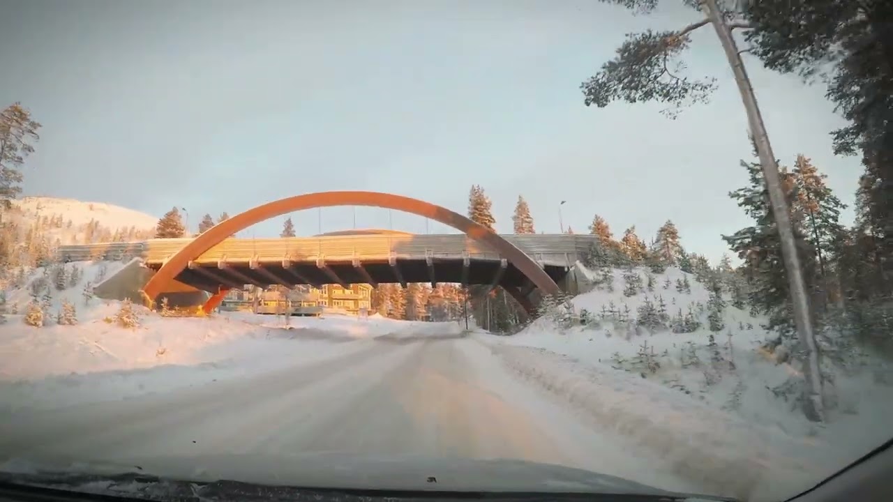 Road trip to Pyhätunturi, 12.1.2025