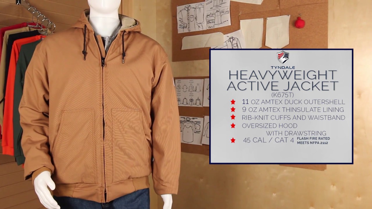 Heavyweight Active Jacket Product Video K675T