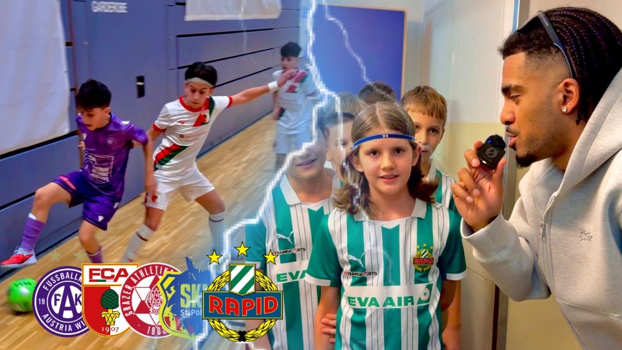 U11 HALLENTURNIER in SALZBURG mit vereinen wie AUSTRIA WIEN,AUSBURG und Co. 😱🔥ft. Fortuna Salzburg 