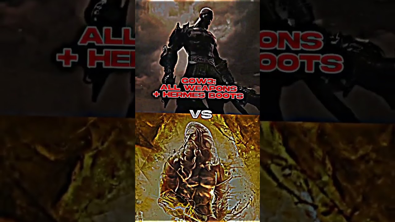 Kratos (versions) vs Zeus (100%)