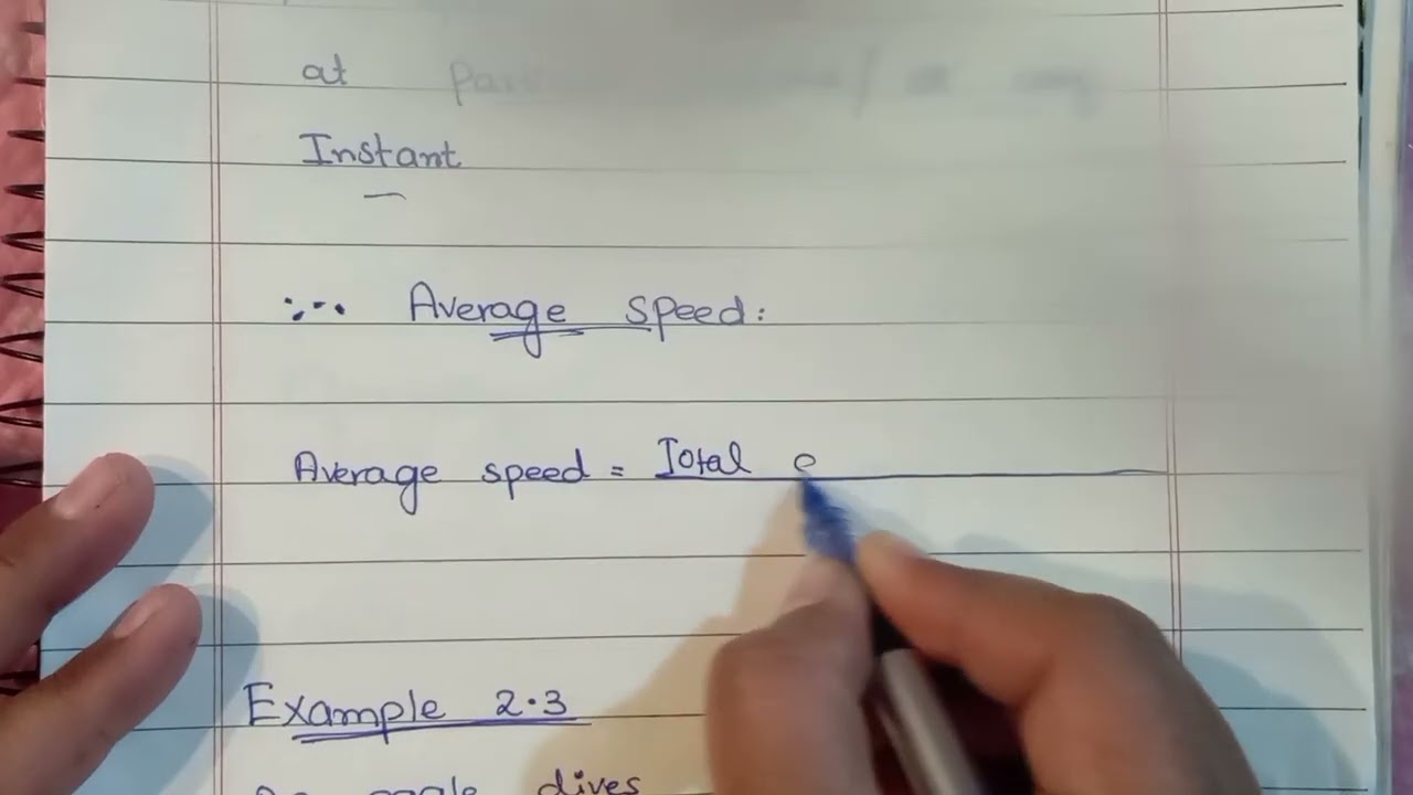 Speed and velocity complete topic in detail like and subscribe 