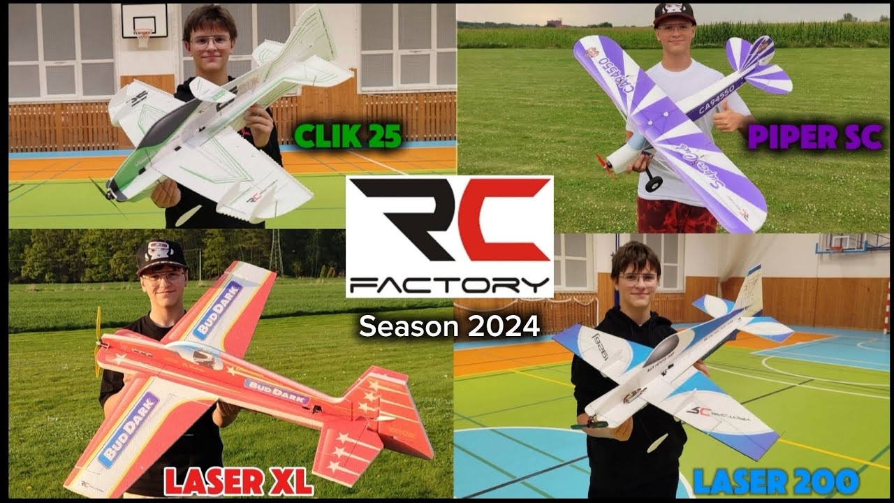 Season 2024 with RC Factory planes