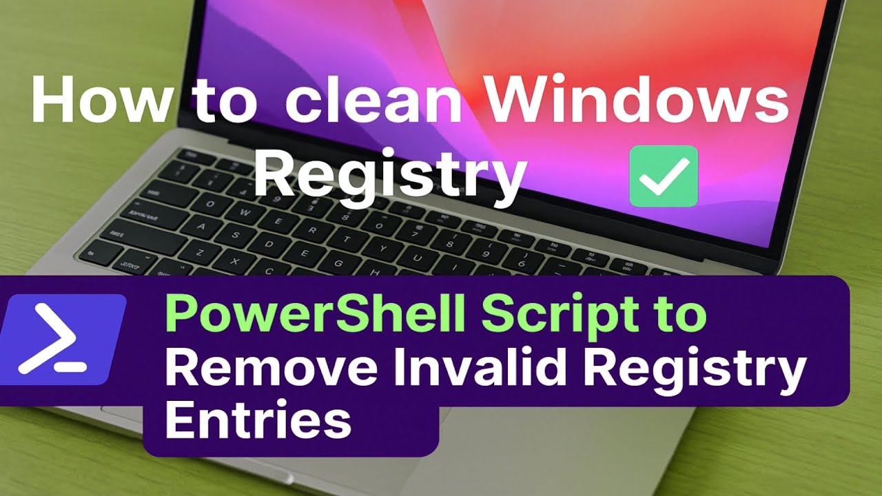 How to CLEAN Windows Registry | Build Your Own Registry Cleaner Windows 11 ✅💻