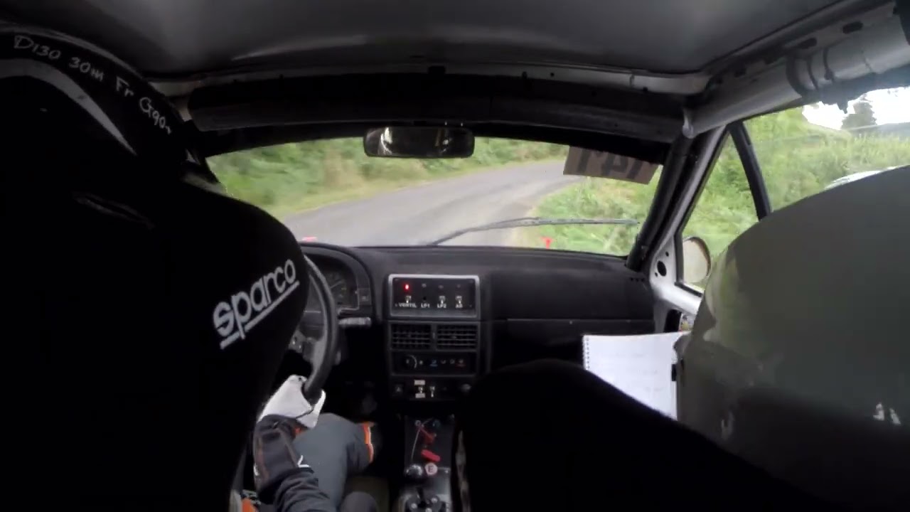 Rallye de la Fourme d'Ambert 2023 SANTIAGO/PERRET Ax GTI N/1