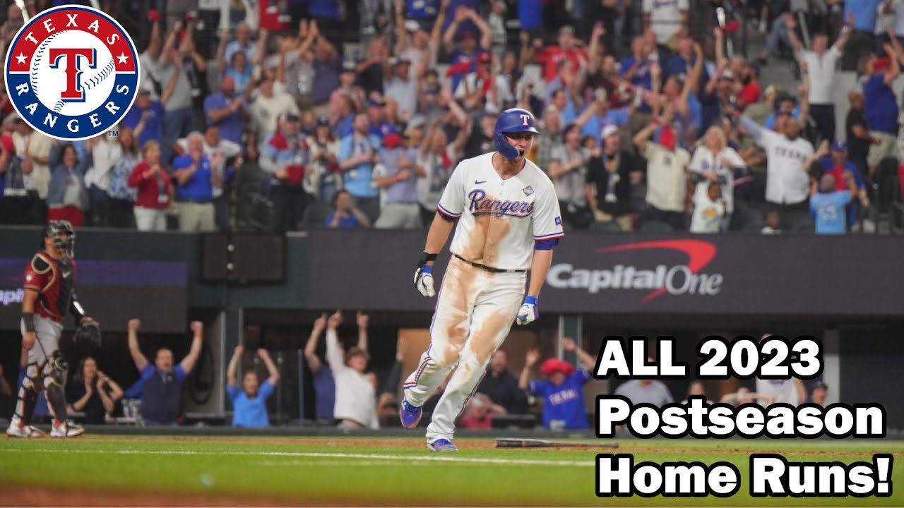 Texas Rangers: 2023 Postseason Home Runs