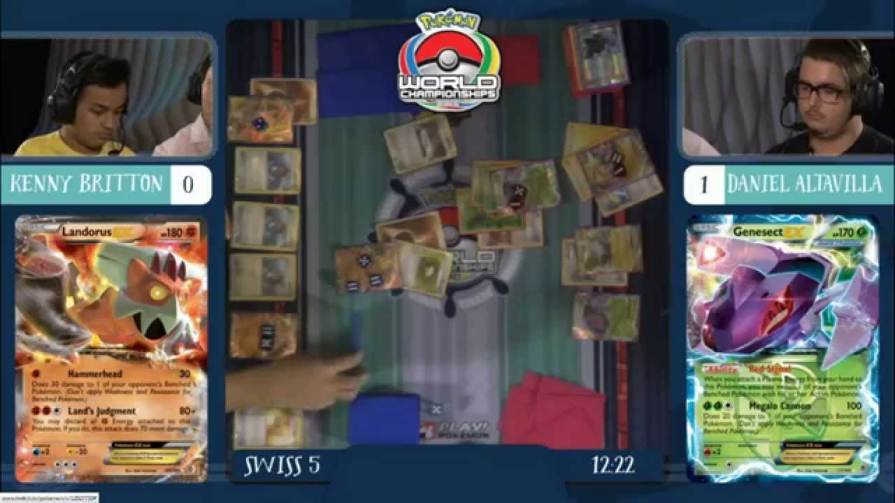 Pokemon TCG World Championship 2015 Master Division - Kenny Britton vs Daniel Altavilla