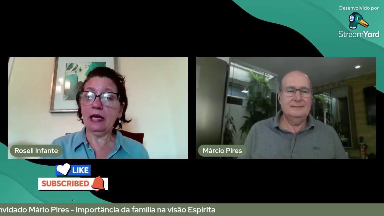 Convidado Mário Pires - Importância da família na visão  Espirita