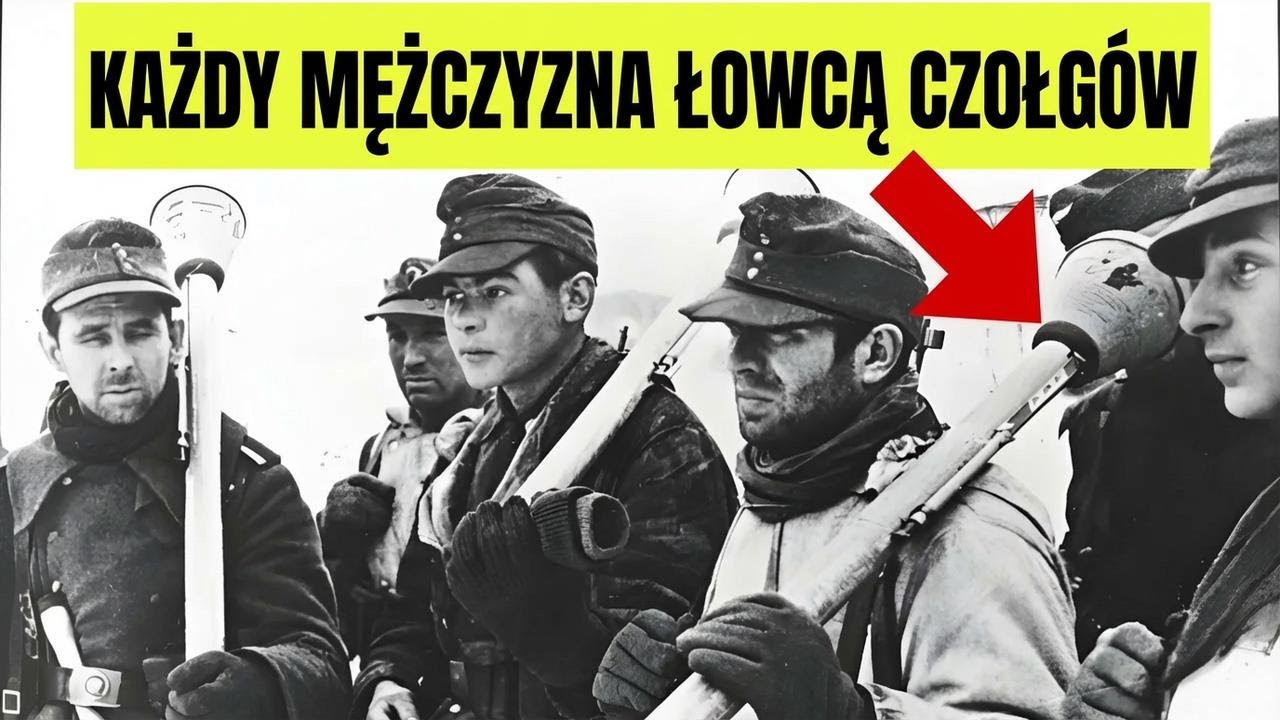 Jak Niemcy dali każdemu żołnierzowi broń przeciwko czołgom – Panzerfaust w akcji