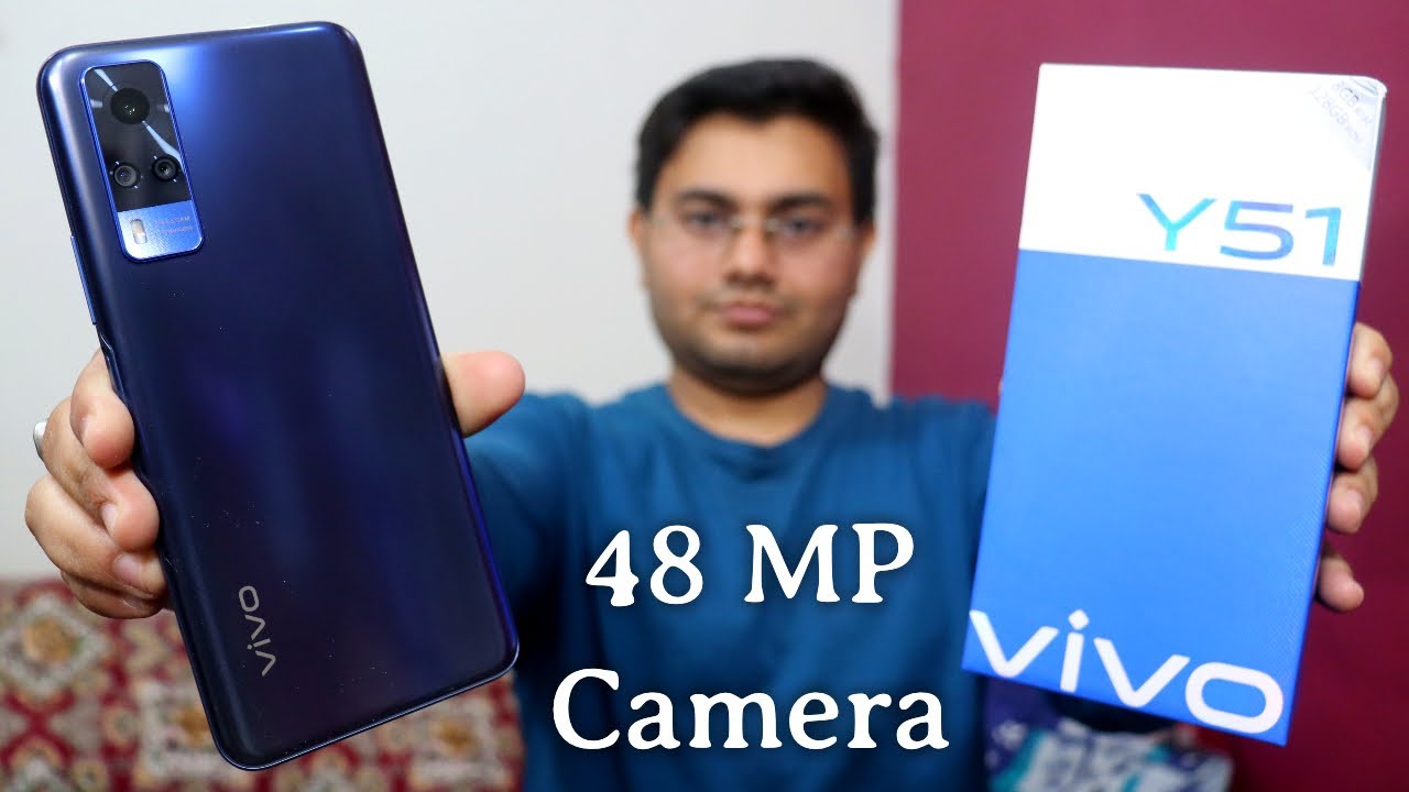 ViVO Y51 Unboxing and Review 🔥 48MP Camera 📸  5000mAh🔋 18W Fast Charging⚡️