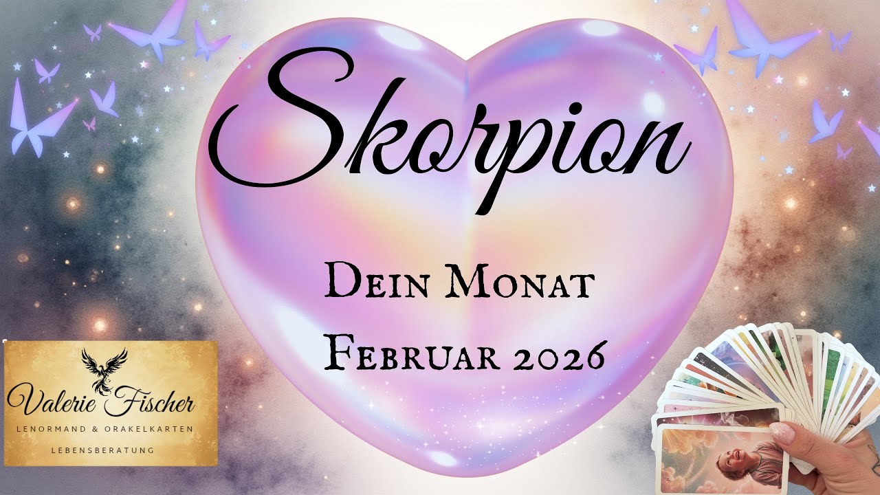 Skorpion ♏️ Dein Monat Februar 2026