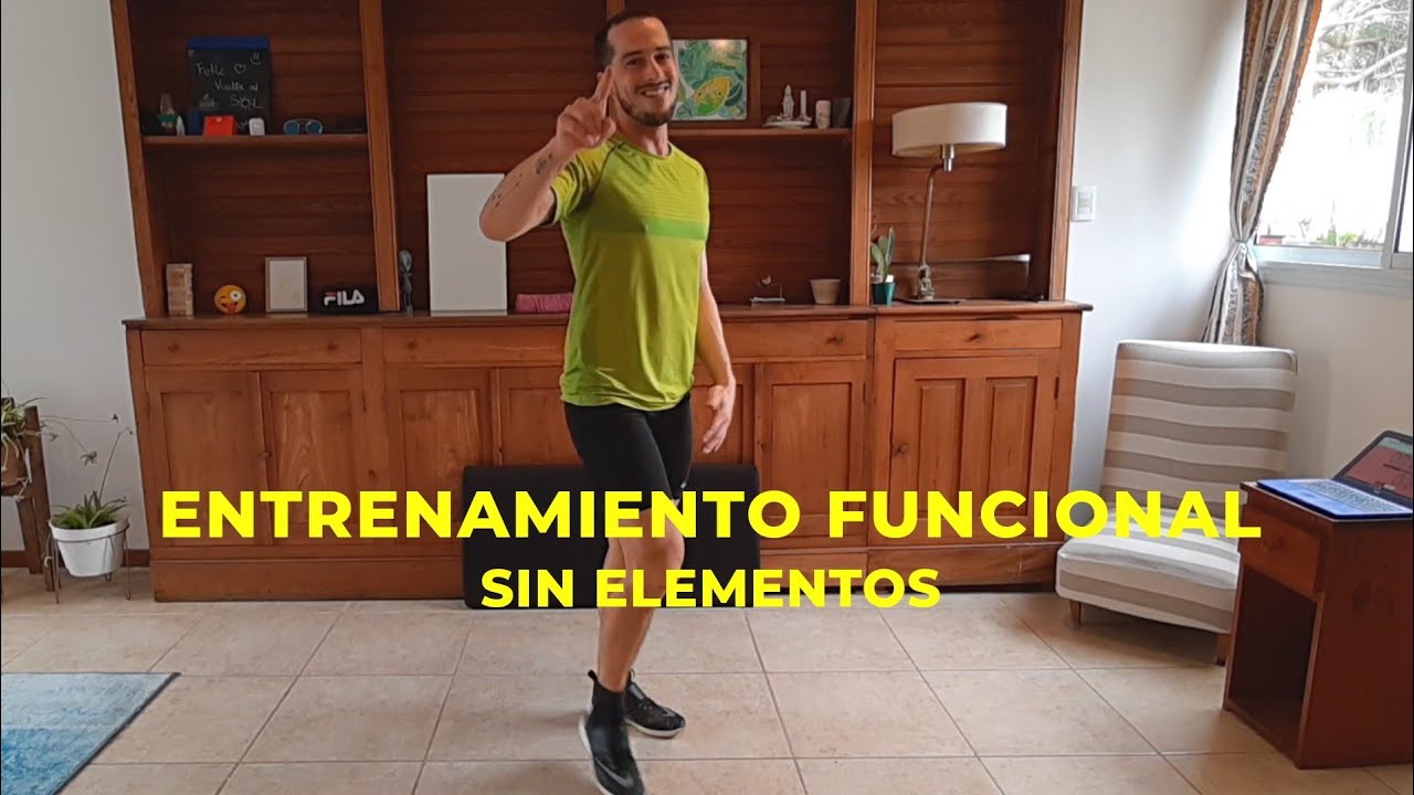 Entrenamiento funcional sin elementos