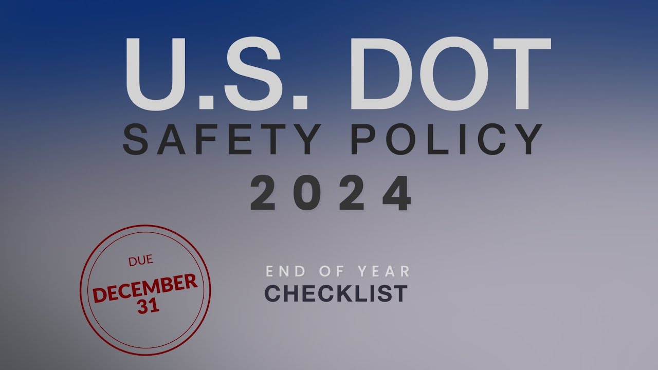 U.S. DOT Safety Policy