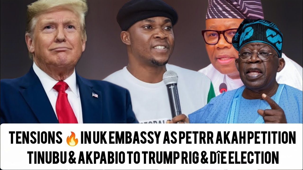 TENSIONS 🔥IN ASOROCK AS PETRR AKAH PETITION TINUBU & AKPABIO TO TRUMP RIG & DÎE ELECTION