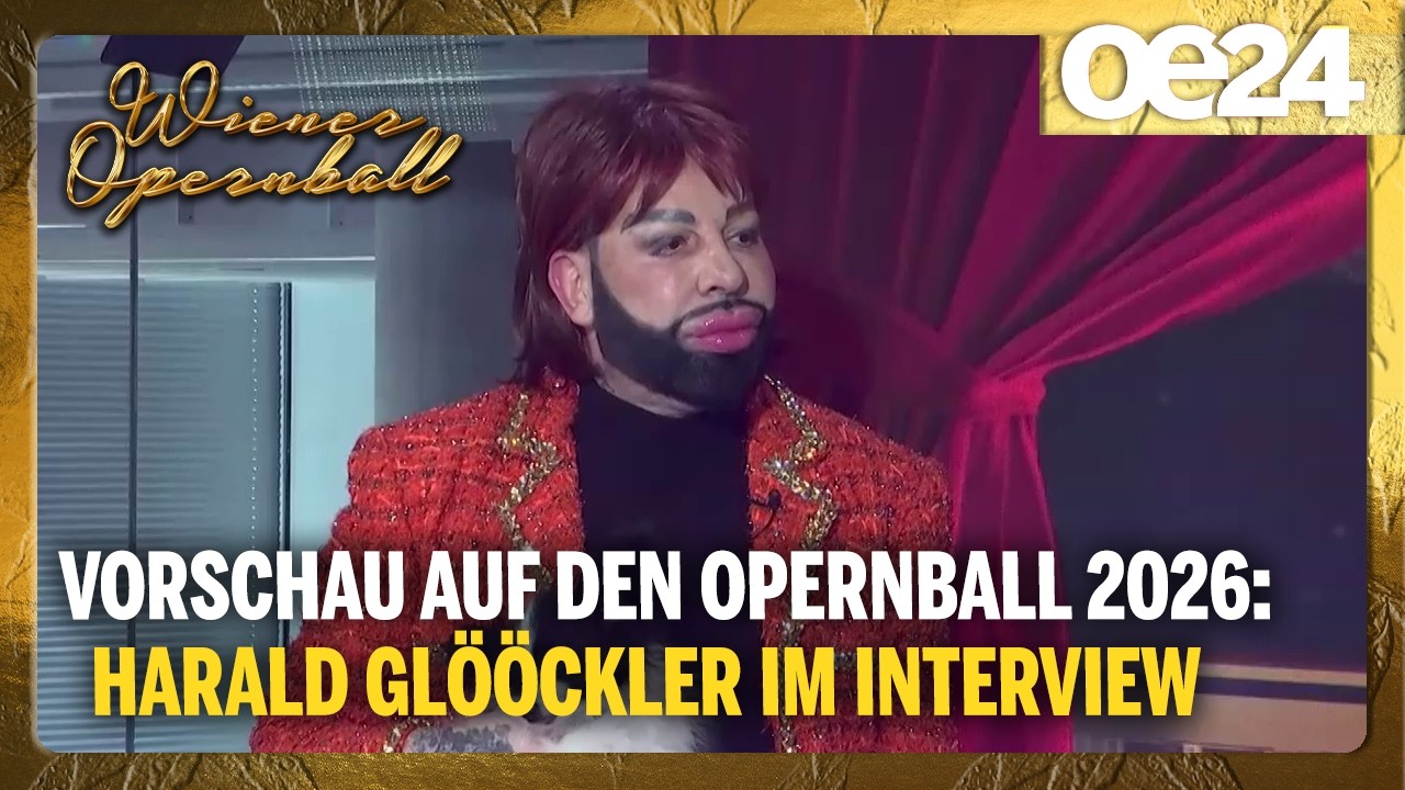 Vorschau auf den Opernball 2026: Harald Glööckler im Interview