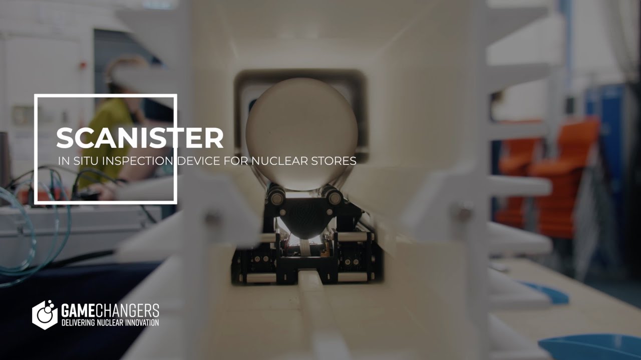 Scanister | In-situ inspection of SNM Canisters | Nuclear Decommissioning