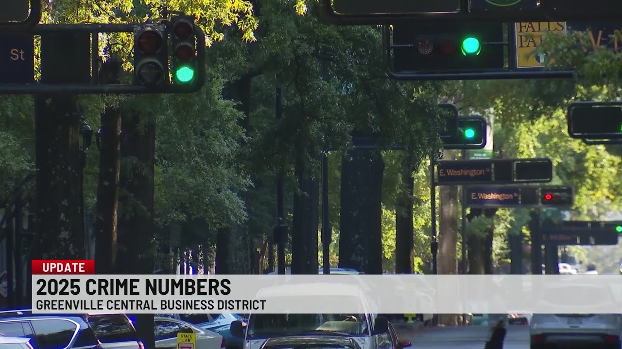 Greenville Sees Drop in Violent Crime, But Property Crimes Surge in 2025