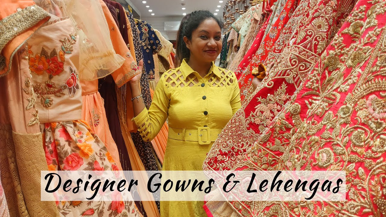 Latest Designer Gowns And Lehengas | Tejram Hanumandas And Sons | Burra Bazar | Kolkata