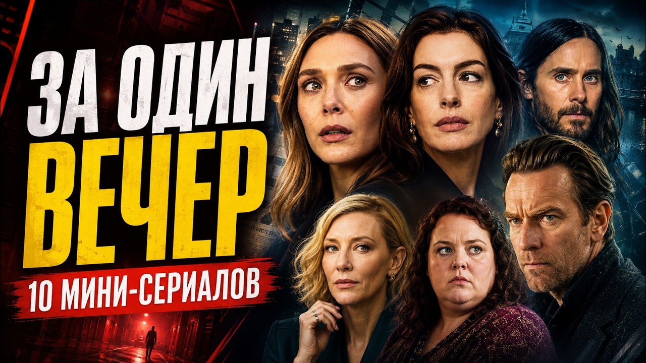 ТОП-10 МИНИ-СЕРИАЛОВ КОТОРЫЕ МОЖНО ПРОСМОТРЕТЬ ЗА ВЫХОДНЫЕ