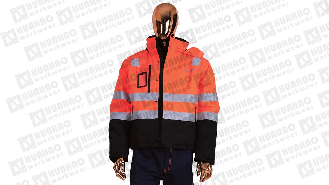 Introduction of Exhibitor's Products - high vis winter jacket