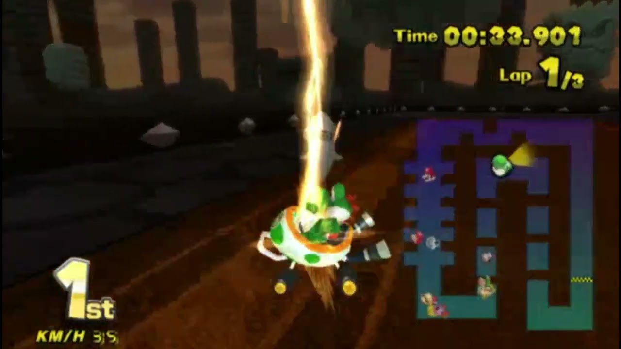 Mario Kart Wii Deluxe - SNES Mushroom Cup Recreation (Vs Mode)