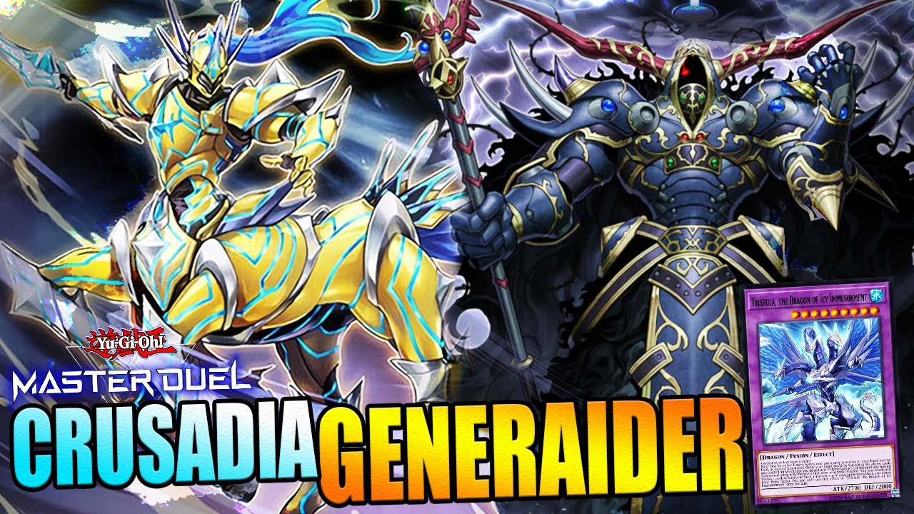 [Yu-Gi-Oh MASTER DUEL] CRUSADIA x GENERAIDER - Double Negate, Great Board Combo!