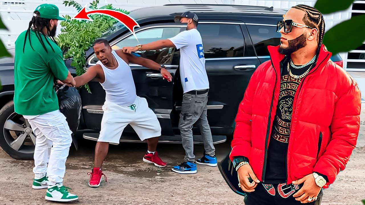 El ALFA EL JEFE DOBLE AGREDE A CHITETV POR TA BROMEANDO (broma termina mal)