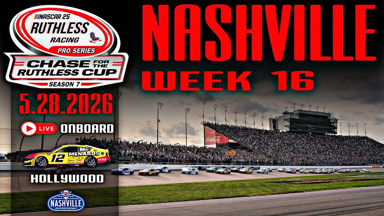 Ruthless Racing's NASCAR 25 Pro Series at Nashville