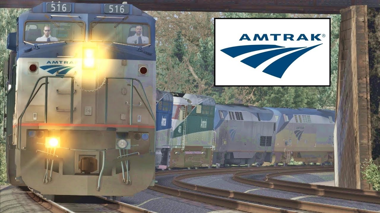 Amtrak Power Move - Amtrak Trains💪