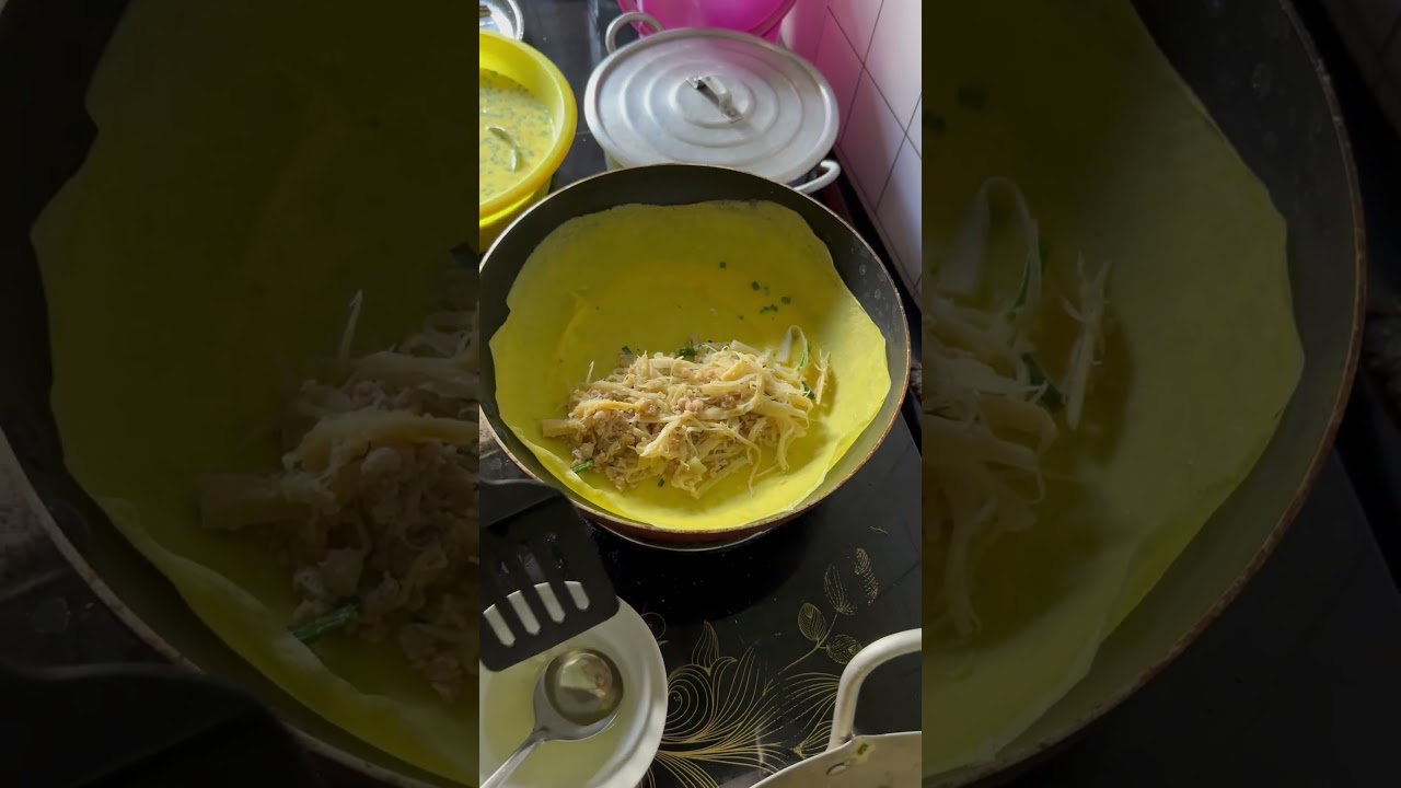 B&aacute;nh x&egrave;o miền T&acirc;y #shortsvideo #food #banhxeomientay