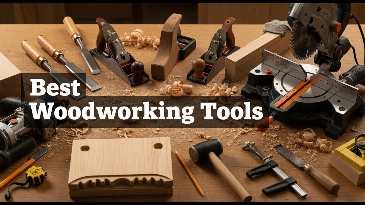 TOP 5 Woodworking Tools 2026 | Beginner woodworking tools