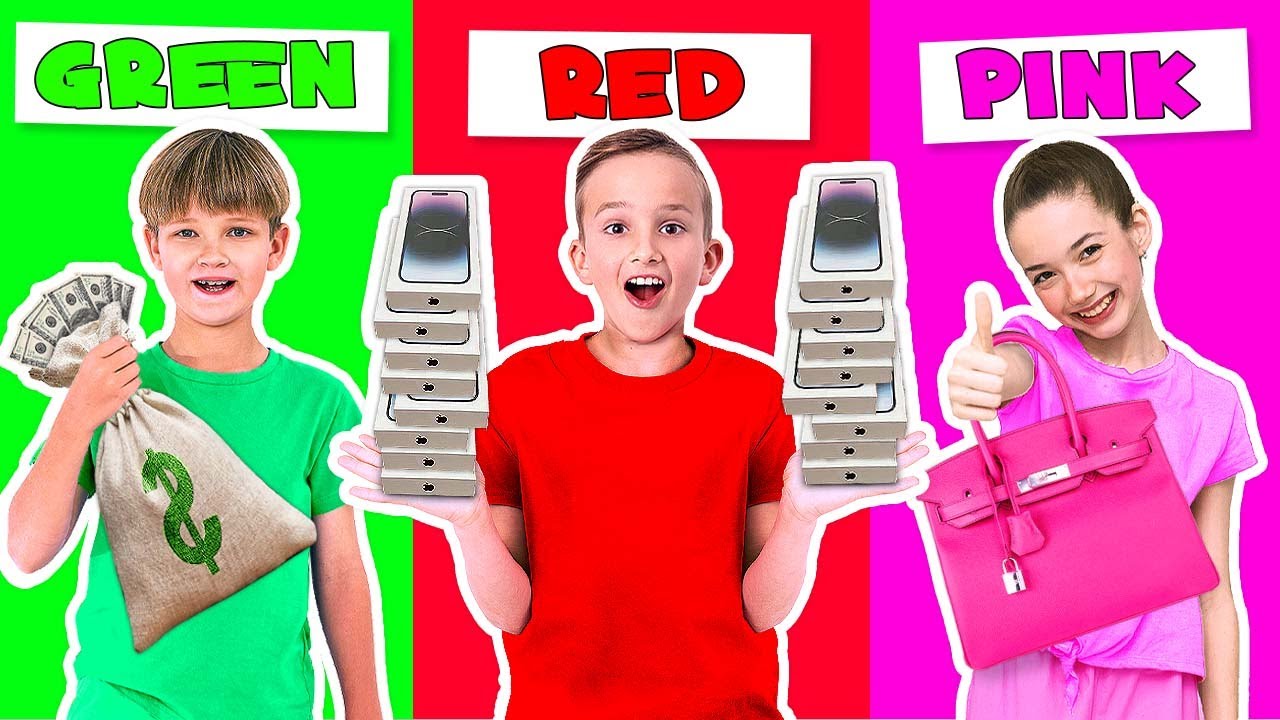 MUA Mọi thứ cùng một màu trong 24 giờ THỬ THÁCH với Vlad!
